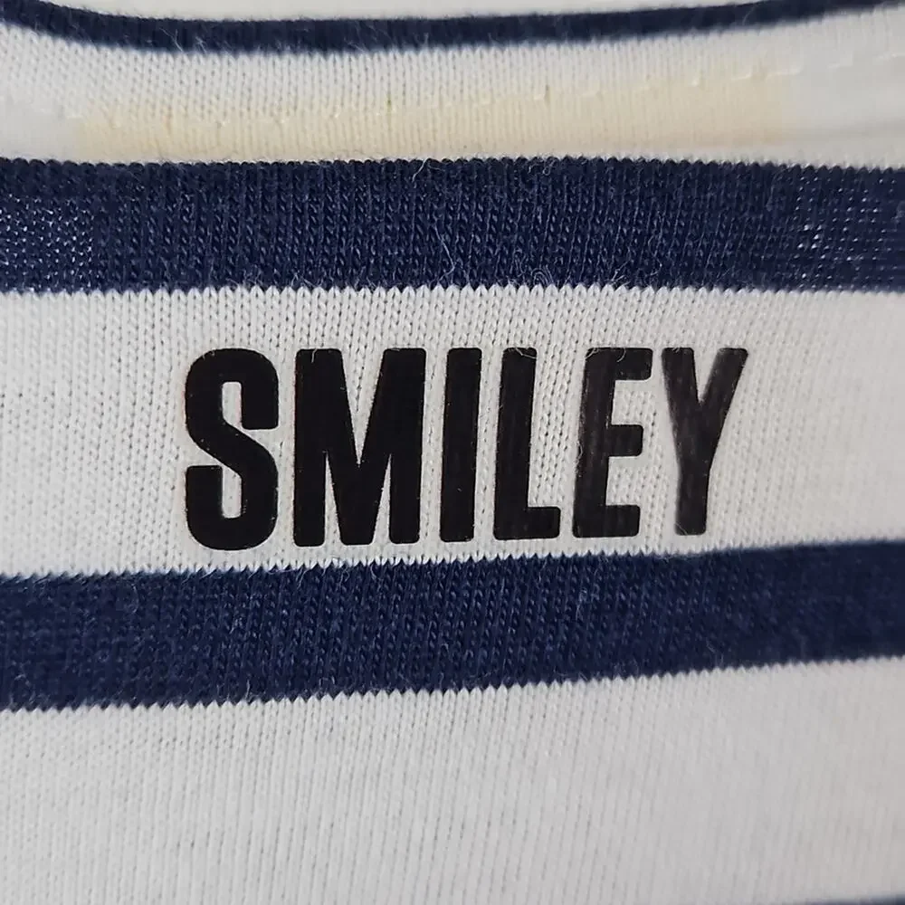 Saint James x Smiley Iconic Sailor Navy Striped Long Sleeve Shirt |‎ Kid's 8